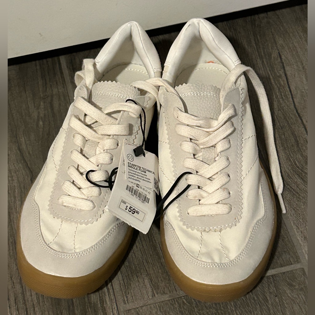 Brand Nwt Zara Sneakers Size 38